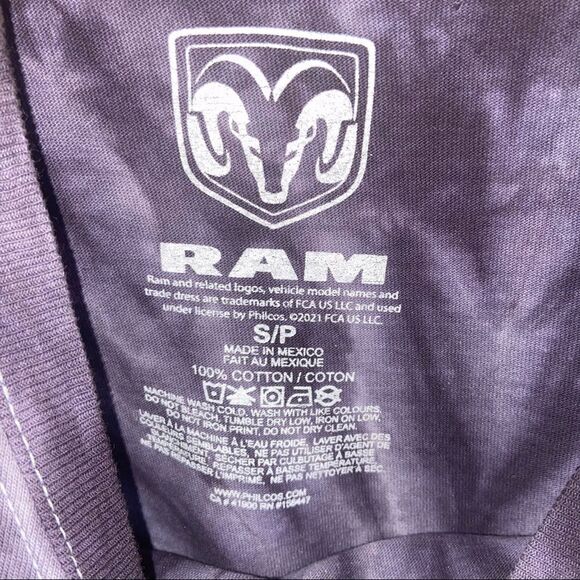 Rams Tie Dye Graphic short sleeve T-shirt - NWOT - Picture 6 of 7